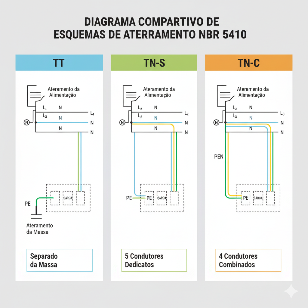 tipos de aterramento